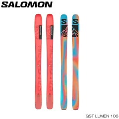 25-26 SALOMON サロモン レディース スキー板 QST STELLA 106 キュー