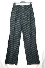 BALENCIAGA バレンシアガ BBモノグラム コットン パジャマ パンツ ブラック グレー 46サイズ 658883TML36  新品未使用のサムネイル
