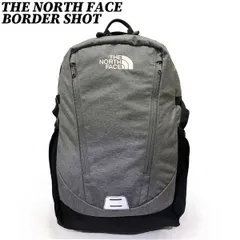 【クーポン】バッグ リュック ザ ノースフェイス ボーダーショット グレー ブラック THE NORTH FACE BORDER SHOT 正規品 NM71510A 正規品 中古 古着 ブランド 匿名配送