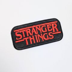 무료 배송! 자수 다림질 헝겊 [ Stranger Things ( 스트레인저싱스 ) ] 스트레인저싱 슬로고 square 헝겊 "아메리칸 잡화 아메토이 〛