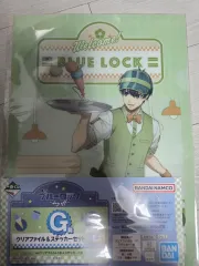 ブルーロック 潔 クリアファイル + ステッカー セット