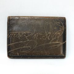 極美品】Berluti ベルルッティ カリグラフィ カードケース 名刺入れ