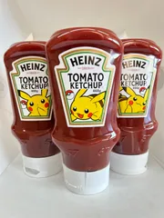 ハインツ トマトケチャップ460g ピカチュウラベル3本セットのサムネイル