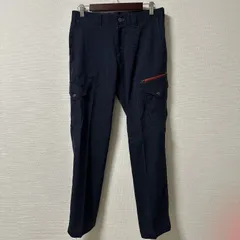 (^w^)b Jawin ジャウィン カーゴパンツ ストレート 多機能ポケット ファスナーポケット フラップポケット ベルトループ 無地 織柄 ワークパンツ 作業ズボン ネイビー 紺 レッド 赤 メンズ サイズ 82/78 OM11179HG