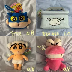 (新品) クレヨンしんちゃん コインケース シロ ポーチ ワニヤマ 大型 ぬいぐるみ コレクション