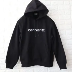 カーハート パーカー メンズ ブラック 黒 スクリプト ロゴ スウェット carhartt WIP I030230