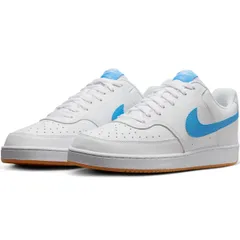 [ナイキ] コート ビジョン ロー COURT VISION LOW ホワイト/ガムイエロー/ユニバーシティブルー HJ9105-100 27.5cm [ホワイト/ガムイエロー/ユニバーシティブルー] [27.5 cm]