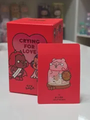 ポップマート クライベイビー 愛の涙 真心を込めた心光印彩병 フィギュア