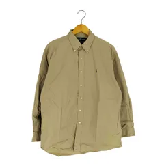 ラルフローレン RALPH LAUREN 90s BLAKE ポニー刺繍 ボタンダウン長袖シャツ メンズ import：L 