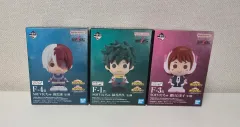 僕のヒーローアカデミア ヒロアカ 一番くじ F賞セット (緑谷 出久、轟 焦凍、麗日 お茶子)