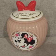 ミニーマウス お菓子入れボックス 小物入れ ピンク リボン - メルカリ