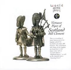 【中古】スコットランドの風-バグパイプの響き / ビル・クレメント 東京パイピング・ソサエティ会員（帯無し）