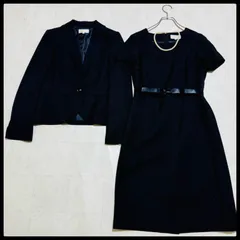 東京ソワール 高級礼服 ブラックフォーマル 3点セット ワンピース 9号