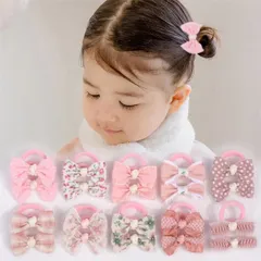 赤ちゃん キッズ 女の子 ベビー 幼児 子ども 髪ゴム 髪留め ゴム カラーゴム ベビーヘアゴム 子供用ヘアゴム 可愛い ベビーヘアゴム アクセサリー
