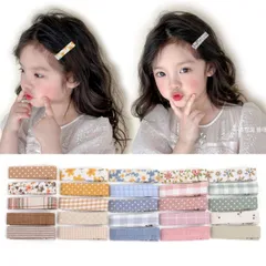 【送料無料】ちゃん ベビー ヘアクリップ キッズ 女の子 こども 子供用 パッチン ぱっちんどめ パッチン留め ピン留め ヘアアクセサリー 20点セット かわ