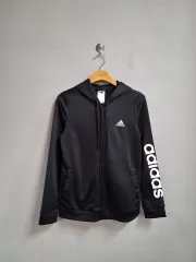 アディダス ブラック WHO ジップアップ ジャージ M