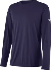 ミズノ メンズ トップス シャツ Mizuno Mens NXT Long Sleeve Shirt Navy ネイビー