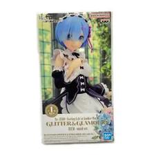 美品 バンダイ Re:ゼロから始める異世界生活 レム maid ver. フィギュア