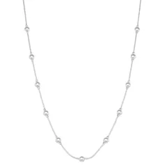 ネーピア レディース アクセサリー ネックレス・チョーカー・ペンダントトップ レース Napier Silver Tone Metal Beads Collar Necklace Silver Tone シルバー