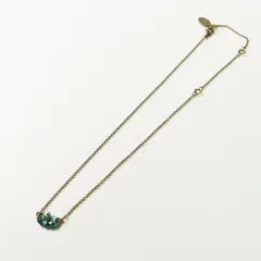 定番人気 ミハエルネグリン Michal Negrin プチフラワーモチーフ チェーンネックレス ブルー┃コスチュームジュエリー【2400014837032】