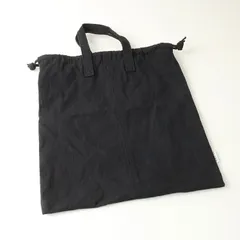 テジカ TEJIKA KINCHAKU TOTE 巾着トートバッグ＼ブラック キャンバス【2400014857580】のサムネイル