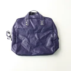 美品 トリココムデギャルソン tricot COMME des GARCONS ポリウレタン樹脂コーティング加工 トートバッグ＼ネイビー【2400014857573】のサムネイル