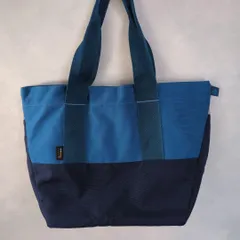 602-8-7 adidas CORDURA® トートバッグ 青ネイビー