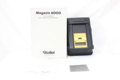 【美品 返品保証】 【希少元箱付き】 ローライ Rollei Magazin 6000 フィルムマガジン  v9295
