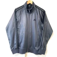 日本製◎ (^w^)b adidas アディダス 裏起毛 トラック ジャケット ジップアップ トレーニング ウェア ジャージ スポーツ 運動 ランニング 練習着 ウォーキング ジム ブラック メンズ サイズ O