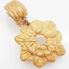 R651 イヤリング 片耳のみ スウィング ゴールドカラー デザイン コスチュームジュエリー