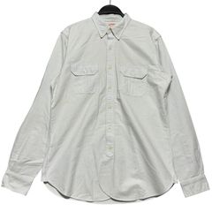 Brooks Brothers ブルックスブラザーズ ストライプ柄 長袖 ボタンダウンシャツ メンズM 古着 100% SUPIMA COTTON X SLIM マレーシア製 スーピマコットン ブルー×ホワイト 【長袖シャツ】IA182