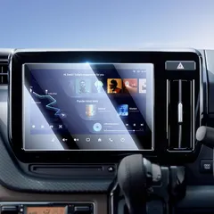 Lamicall スズキ 新型 ソリオ MA37S MA27S MA47S MAD7S 専用 ナビ保護ガラスフィルム 1:1高精度カット 高透過率 9H強化ガラス フィルム 傷防止 高感度タッチ 撥水撥油 液晶保護フィルム 耐衝撃 反射防止 画面保護シート 0