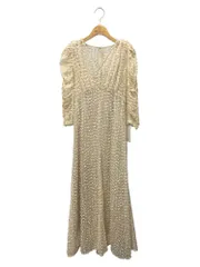 セルフォード CWFO221054 ワンピース 36 ベージュ チュールレース IT4FBYH7L4A5