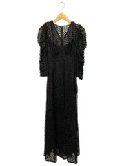 セルフォード CWFO221054 ワンピース 36 ブラック チュールレース ITQSBOMGDOC0