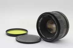 【返品保証】 ヤシカ Yashica Auto Yashinon-DS 50mm F1.7 Kenko SY48 2 フィルター付き M42マウント レンズ s9874のサムネイル