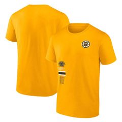アンブランデッド メンズ トップス Tシャツ Unbranded Mens Fanatics Branded Gold Boston Bruins RepresentShirt Bsb Gold ゴー