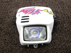 Acerbis elba ヘッドライトカウル ホワイト/イエロー - メルカリ