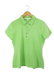 ナイキゴルフ NIKE GOLF ポロシャツ 半袖 ロゴ 刺繍 サイズM 黄緑 ライトグリーン 国内正規 QQQ