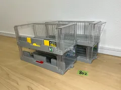 【802】プラレール　駅　トンネル　透明