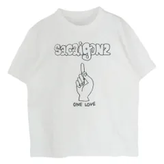Sacai サカイ 24AW 24-0820S × Gonz sacaigonz プリント クルーネック 半袖 Tシャツ ホワイト系 2【中古】