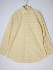 BURBERRY LONDONバーバリー ロンドン 定番ホースマーク刺繍 シャドーチェックボタンダウンシャツ【S】【MSHA75907】