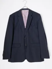 PAUL SMITH LONDONポールスミス ロンドン Loro Pianaロロピアーナ Super120's ウール2Bテーラードジャケット【M2】【MJKA78633】