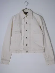 A.P.C.アーペーセーAPC フランス製 2ndセカンドタイプGジャン ホワイトデニムジャケット【M】【MJKA77770】