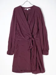 DIANE von FURSTENBERGダイアンフォンファステンバーグ シルク カシュクール風ワンピース【2】【LOPA76073】