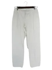 グリーンレーベルリラクシング ユナイテッドアローズ green label relaxing コーデュロイ パンツ 無地 ロング サイズ36 白 QQQ