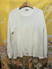 未使用/Teresa 半袖ニットカーディガンset