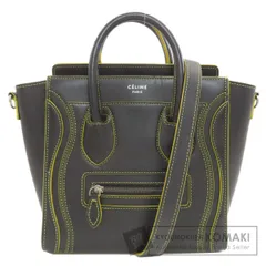 CELINE セリーヌ ラゲージナノ 2WAY ハンドバッグ カーフ レディース [中古]