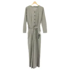 ボッシュ BOSCH ウォッシャブルオールインワン Vネック 長袖 ベルト付き タグ付き 36 グレー 021-0140304 /YT