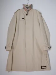 BURBERRY LONDONバーバリー ロンドン 日本製 裏地ノバチェック シングルデザイン トレンチコート【L】【MCTA79409】