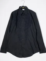 Paul Smithポールスミス パッチワークフリル装飾 インド綿ドレスシャツ【S】【MSHA79359】のサムネイル